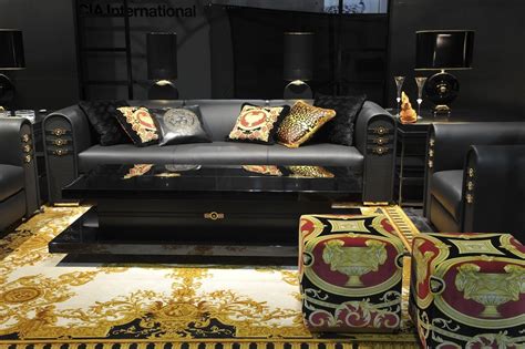 versace furniture cost|living room with versace painting.